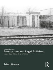 book Poverty Law and Legal Activism: Lives that Slide Out of View