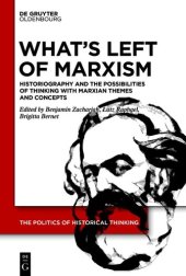 book Whats Left of Marxism: Historiography and the Possibilities of Thinking with Marxian Themes and Concepts