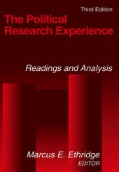 book The Political Research Experience: Readings and Analysis