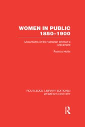 book Women in Public, 1850-1900: Documents of the Victorian Women's Movement