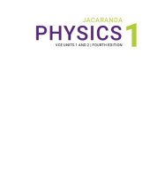 book Jacaranda Physics 1: VCE Units 1 & 2