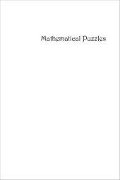 book Mathematical Puzzles: A Connoisseur's Collection