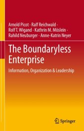 book The Boundaryless Enterprise: Information, Organization & Leadership