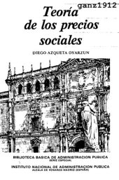 book Teoría de los precios sociales