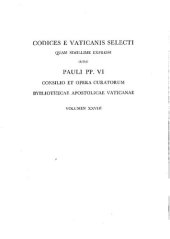 book Codices Graeci Vaticani saeculis XIII et XIV scripti annorumque notis instructi