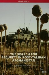 book The Search for Security in Post-Taliban Afghanistan