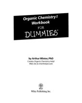 book Organic Chemistry I Workbook for Dummies