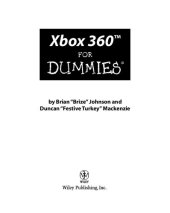 book Xbox 360 For Dummies