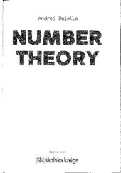 book Number Theory