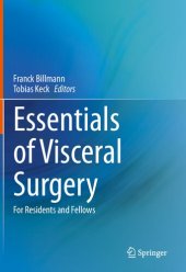 book Essentials of Visceral Surgery: For Residents and Fellows