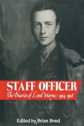 book Staff Officer: The Diaries of Lord Moyne, 1914–1918