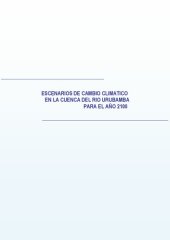 book Escenarios de cambio climático en la Cuenca del río Urubamba (Cuzco) para el año 2100