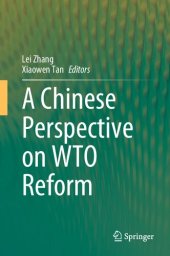 book A Chinese Perspective on WTO Reform