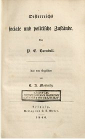 book Österreichs soziale und politische Zustände