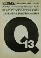 book Quindici. Numero 13 (novembre 1968)