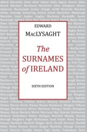 book The Surnames of Ireland