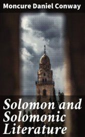 book Solomon and Solomonic Literature