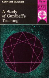 book A Study of Gurdjieff's Teaching (Jonathan Cape Paperback)