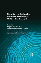 book Reaction to the Modern Women's Movement, 1963 to the Present