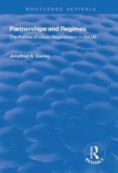 book Partnerships and Regimes: The Politics of Urban Regeneration in the UK