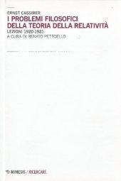 book I problemi filosofici della teoria della relatività. Lezioni 1920-1921