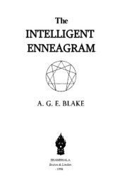 book The Intelligent Enneagram