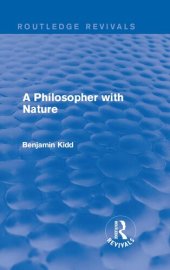 book A Philosopher with Nature