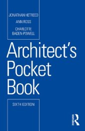 book Architect's Pocket Book (Routledge Pocket Books)