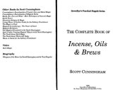 book The Complete Book of Incense, Oils and Brews (Llewellyn's Practical Magick)