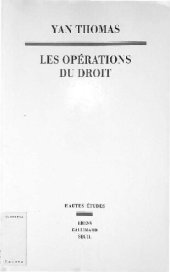 book Les Opérations du droit