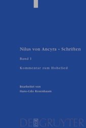 book Schriften: Band 1 Kommentar zum Hohelied [Unter Verwendung der Vorarbeiten von Harald Ringshausen]