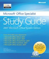 book The Microsoft® Office Specialist Study Guide