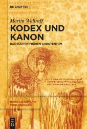 book Kodex und Kanon: Das Buch im frühen Christentum