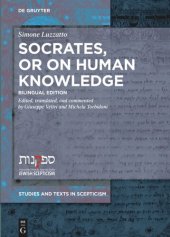 book Socrates, or on Human Knowledge: Bilingual Edition