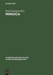 book Minoica: Festschrift zum 80. Geburtstag von Johannes Sundwall