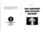 book Two Component High Explosive Mixtures and Improvised Shaped Charges