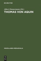 book Thomas von Aquin: Werk und Wirkung im Licht neuerer Forschungen