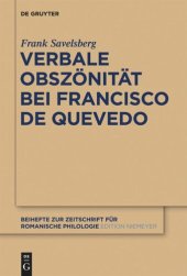 book Verbale Obszönität bei Francisco de Quevedo