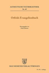 book Otfrids Evangelienbuch