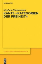 book Kants "Kategorien der Freiheit"