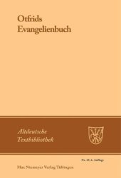 book Otfrids Evangelienbuch