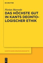 book Das höchste Gut in Kants deontologischer Ethik