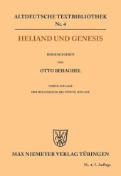 book Heliand und Genesis