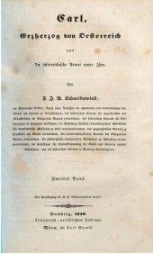 book Carl, Erzherzog von Österreich und die österreichische Armee unter ihm