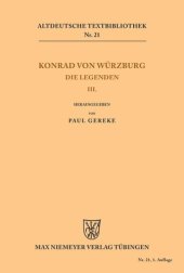 book Die Legenden III