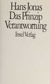 book Das Prinzip Verantwortung