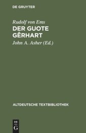 book Der guote Gêrhart