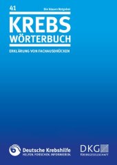 book Krebswörterbuch: Erklärung von Fachausdrücken