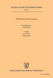 book Heliand und Genesis