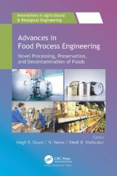 book Advances in Food Process Engineering: Novel Processing, Preservation, and Decontamination of Foods